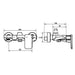 LLAVISAN L154054 Grifo columna ducha monomando 3 Vías Dual 2 a 3 Días LLAVISAN 