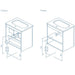 ROYO C0070879 STREET 50 Conjunto Mueble 2 Cajones Antracita 5 a 7 Días MOBILIARIO ROYO 