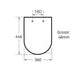 ROCA A801B6200B VICTORIA Tapa Asiento Amortiguado Supralit Blanco 24/48 Horas ROCA 