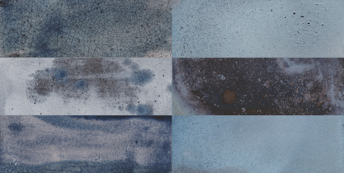 PERONDA 28939 FS RAKU BLUE Revestimiento Pasta Blanca 20X40