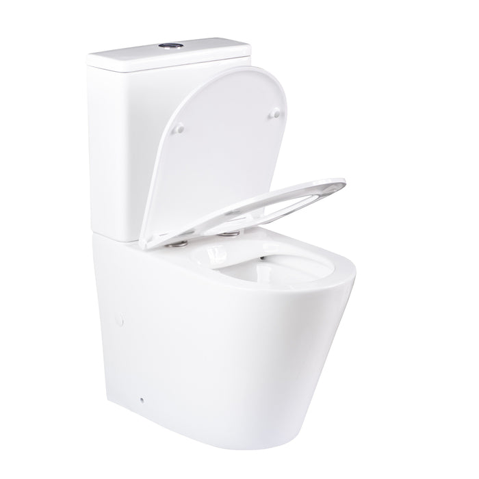 BATHME B009382 ELEGANCE Inodoro Rimless Completo Blanco 2 a 3 Días BATHME 