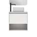 AMIZUVA NIWA TOP Mueble+Lavabo 1 Cajón 1 Hueco Blanco Brillo 3 a 5 Días AMIZUVA 