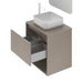 AMIZUVA NIWA TOP Mueble+Lavabo 1 Cajón 1 Hueco Fumé Arenado 3 a 5 Días AMIZUVA 