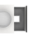 AMIZUVA YOKO TOP Mueble+Lavabo 1 Cajón 1 Hueco Blanco Brillo 3 a 5 Días AMIZUVA 