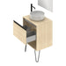 AMIZUVA YOKO TOP Mueble+Lavabo 1 Cajón 1 Hueco Roble Arenado 3 a 5 Días AMIZUVA 