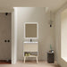 AMIZUVA C0073868 NARA Conjunto Completo 60 1 Cajón 1 Hueco Blanco Mate Roble Arenado 3 a 5 Días AMIZUVA 