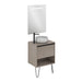 AMIZUVA C0073877 YOKO TOP Conjunto Completo 60 1 Cajón 1 Hueco Fumé Arenado 3 a 5 Días AMIZUVA 