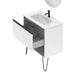 AMIZUVA C0073878 YOKO Conjunto Completo 80 1 Cajón 1 Hueco Blanco Brillo 3 a 5 Días AMIZUVA 