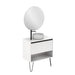 AMIZUVA C0073881 YOKO TOP Conjunto Completo 80 1 Cajón 1 Hueco Blanco Brillo 3 a 5 Días AMIZUVA 