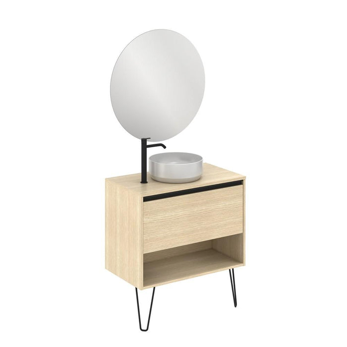 AMIZUVA C0073882 YOKO TOP Conjunto Completo 80 1 Cajón 1 Hueco Roble Arenado 3 a 5 Días AMIZUVA 