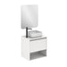 AMIZUVA C0073885 NIWA TOP Conjunto Completo 60 1 Cajón 1 Hueco Blanco Brillo 3 a 5 Días AMIZUVA 