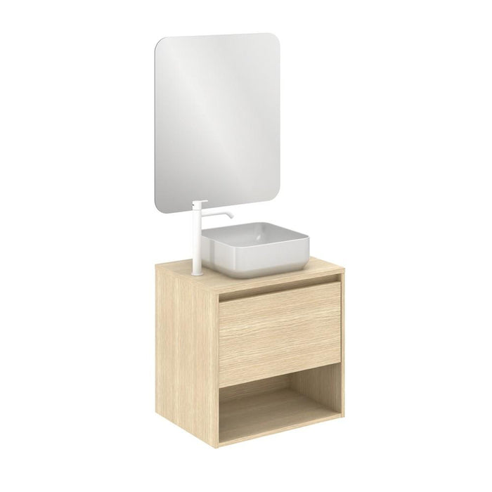 AMIZUVA C0073887 NIWA TOP Conjunto Completo 60 1 Cajón 1 Hueco Roble Arenado 3 a 5 Días AMIZUVA 