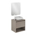 AMIZUVA C0073889 NIWA TOP Conjunto Completo 60 1 Cajón 1 Hueco Fumé Arenado 3 a 5 Días AMIZUVA 