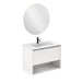 AMIZUVA C0073890 NIWA Conjunto Completo 80 1 Cajón 1 Hueco Blanco Brillo 3 a 5 Días AMIZUVA 