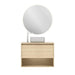AMIZUVA C0073893 NIWA TOP Conjunto Completo 80 1 Cajón 1 Hueco Roble Arenado 3 a 5 Días AMIZUVA 
