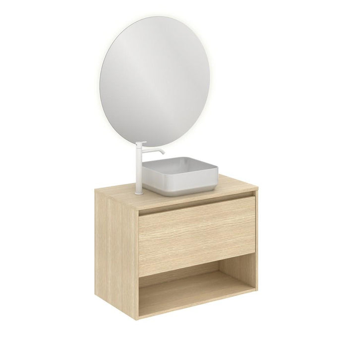 AMIZUVA C0073893 NIWA TOP Conjunto Completo 80 1 Cajón 1 Hueco Roble Arenado 3 a 5 Días AMIZUVA 