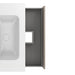AMIZUVA C0073894 NIWA Conjunto Completo 80 1 Cajón 1 Hueco Fumé Arenado 3 a 5 Días AMIZUVA 