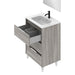 AMIZUVA C0073850 SUKI Conjunto Completo 3 Cajones 60 Gris Arenado 3 a 5 Días AMIZUVA 