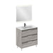 AMIZUVA C0073855 SUKI Conjunto Completo 3 Cajones 80 Gris Arenado 3 a 5 Días AMIZUVA 