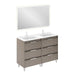AMIZUVA C0073866 SUKI Conjunto Completo 6 Cajones 120 Fumé Arenado 3 a 5 Días AMIZUVA 