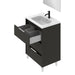 AMIZUVA SUKI Mueble+Lavabo 3 Cajones Antracita Brillo 3 a 5 Días AMIZUVA 