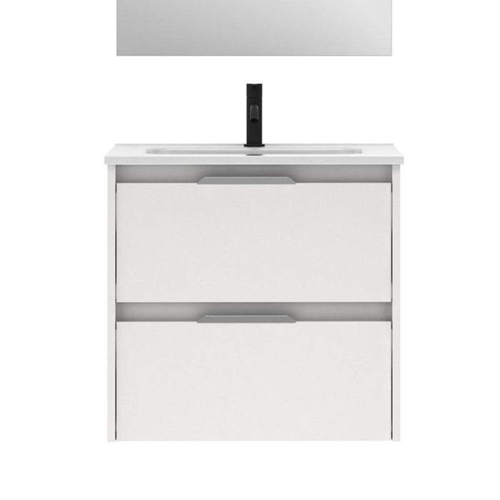 AMIZUVA SUKI Mueble+Lavabo 2 Cajones Blanco Brillo 3 a 5 Días AMIZUVA 