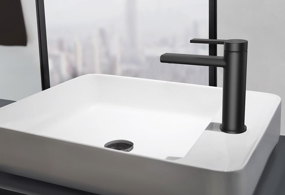 BATHME HB-GR4001B INFINITY B16 Grifo Lavabo Negro Mate 24/48 Horas BATHME 