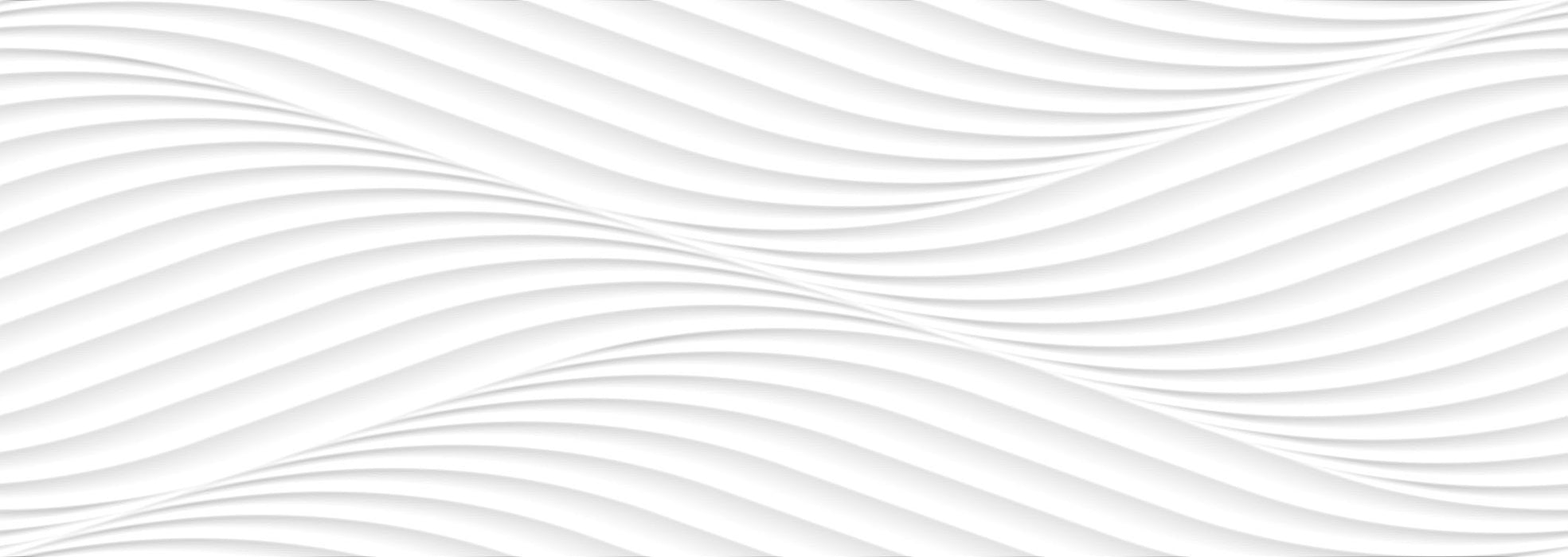 PERONDA 30857 ICE WAVES/33,3X100/R Revestimiento Pasta Blanca 33,3X100