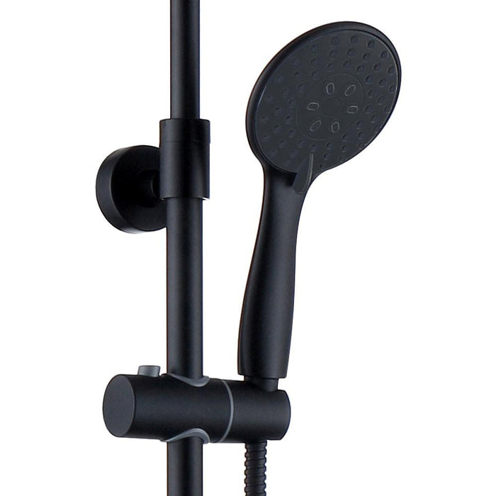 LLAVISAN L125994 Conjunto De Ducha Termostático Negro Mate Redondo 3 a 5 Días LLAVISAN 