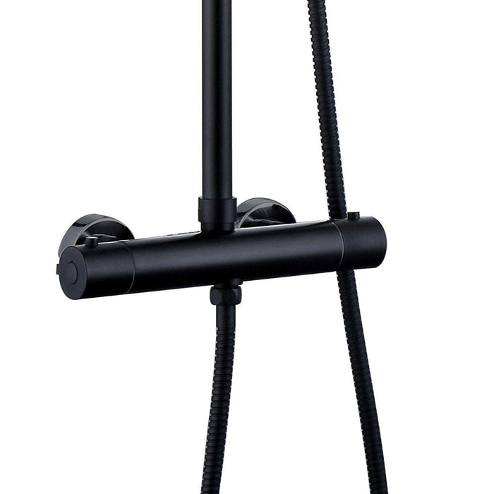 LLAVISAN L125994 Conjunto De Ducha Termostático Negro Mate Redondo 3 a 5 Días LLAVISAN 
