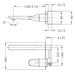 TEKA 91491020G3 SENSE Grifo Monomando Lavabo Mural Acabado Cobre Con Placa 3 a 5 Días STROHM TEKA 