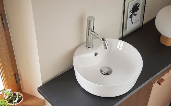 BATHCO 0040N VIENA Lavabo Encimera Blanco