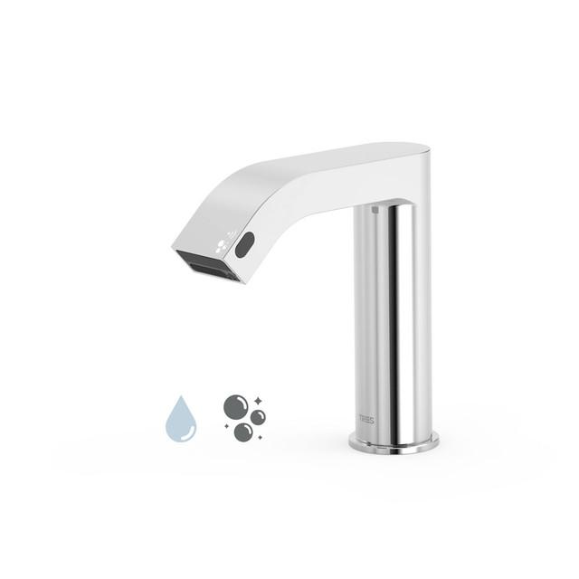 TRES 39210306 TEMPO Grifo Electrónico 1 Agua Con Dispensador De Jabón 7 a 10 Días Tres Grifería 