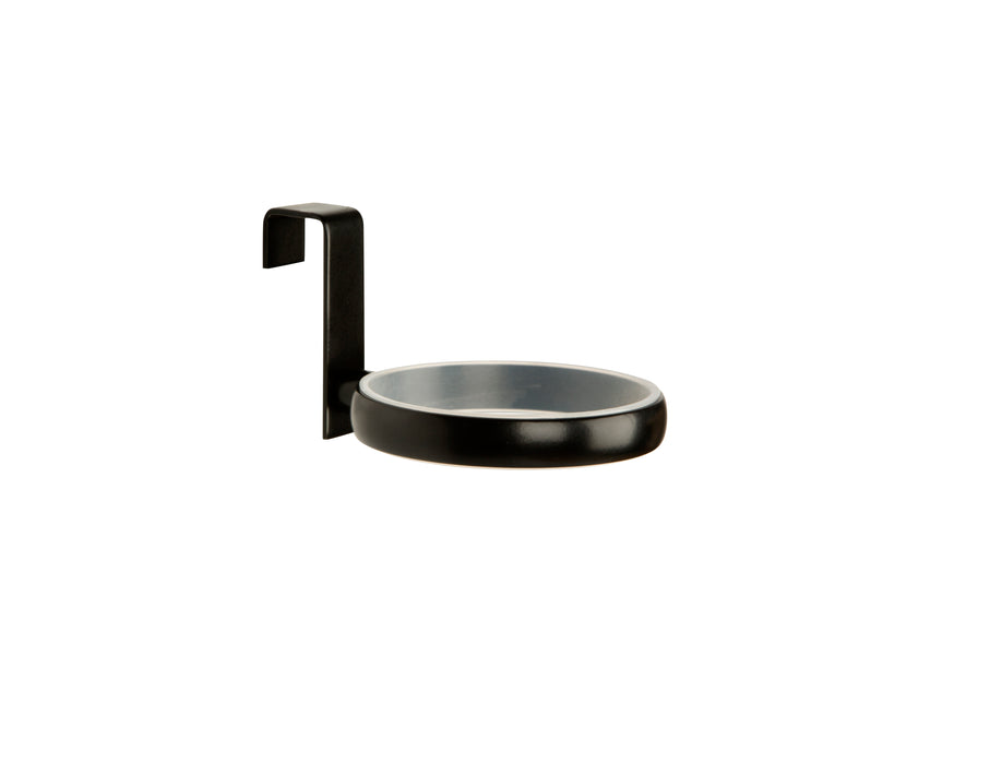 ROYO C0073318 SUMI Soporte Secador de Pelo Negro Mate