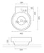 BATHCO 4036 MARSELLA Lavabo 40 3 a 5 Días The Bath Collection 
