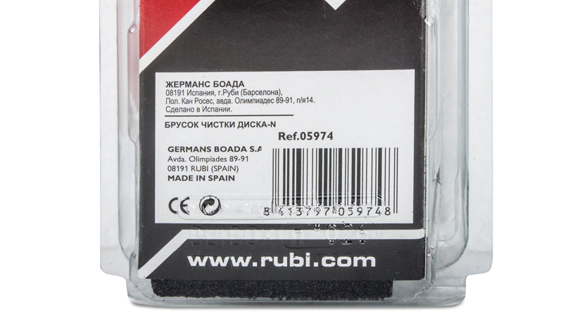 RUBI 05974 Bloque limpiador N