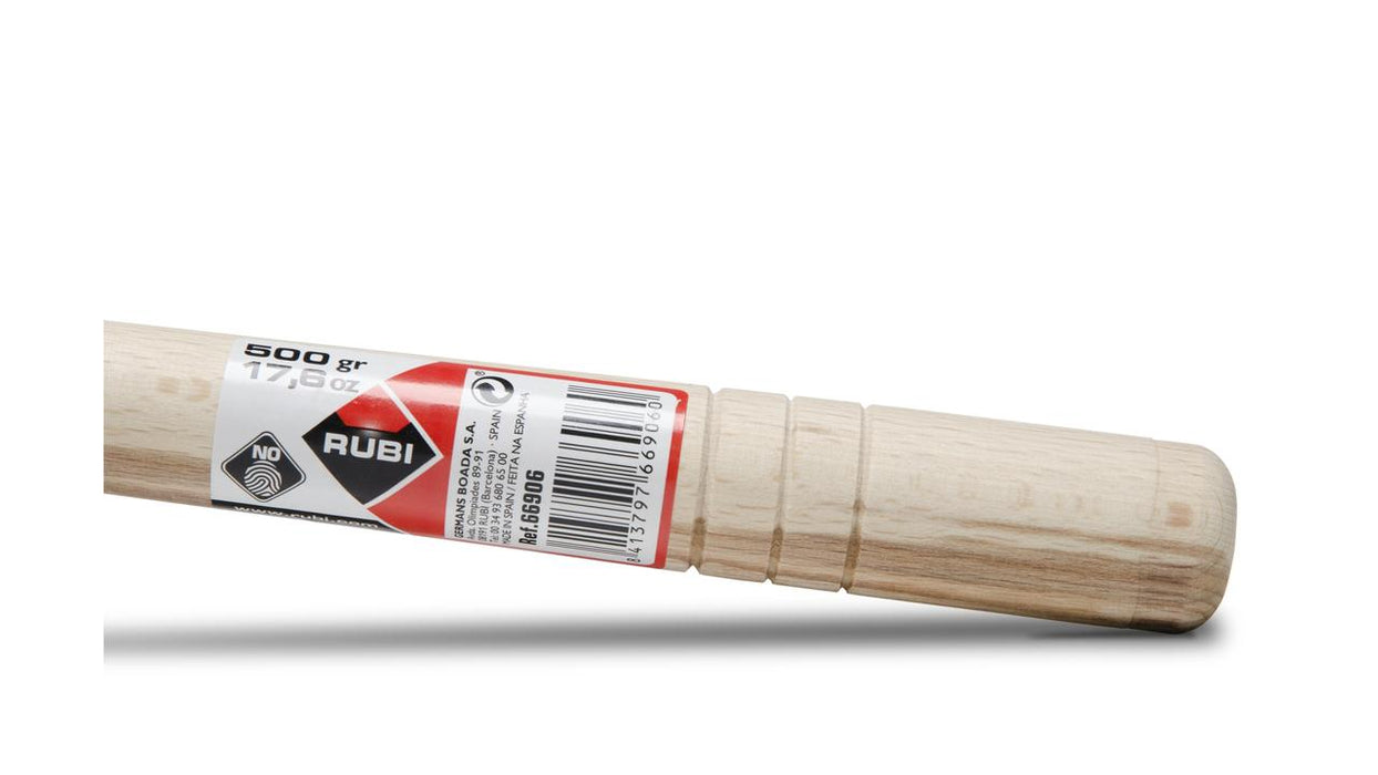 RUBI 66906 Maza de goma BLANCA 500 gr.