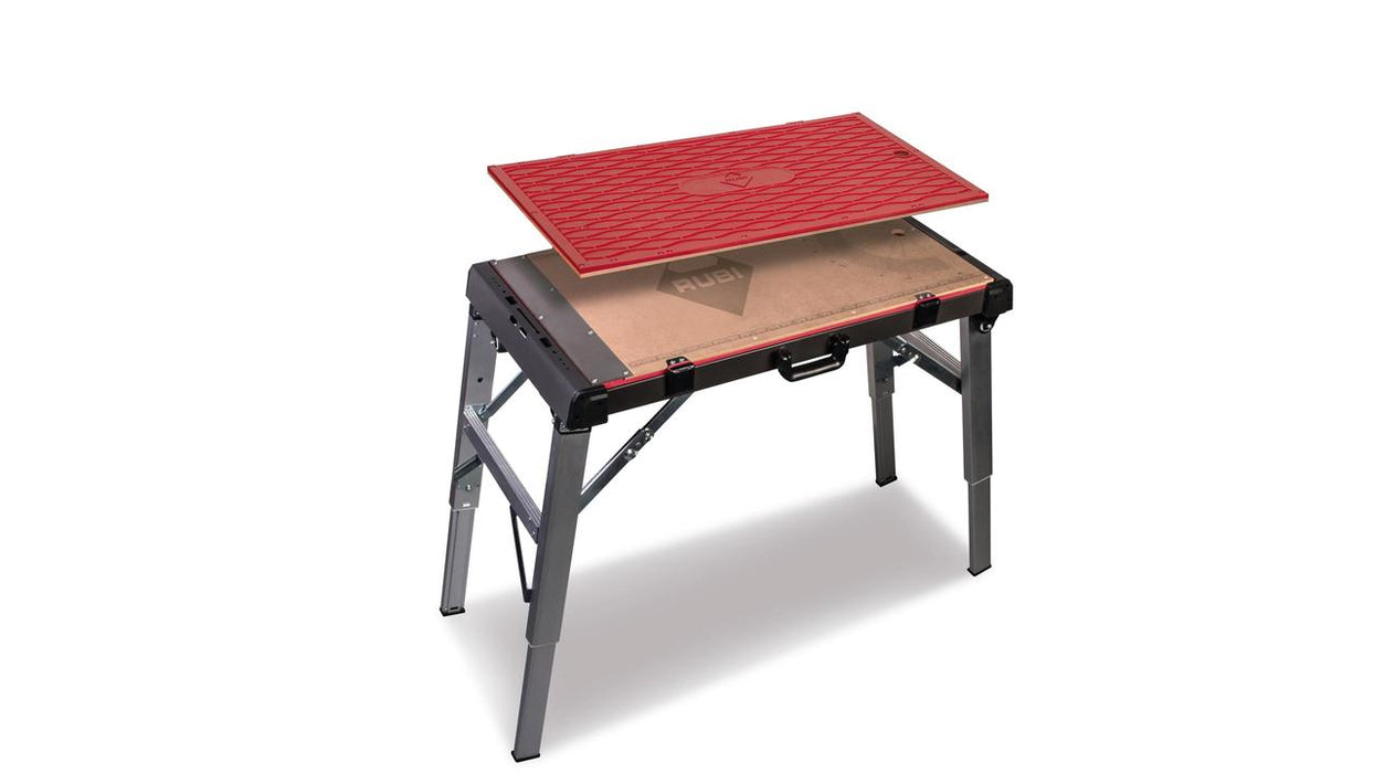 RUBI 66924 Mesa de trabajo plegable 4 en 1