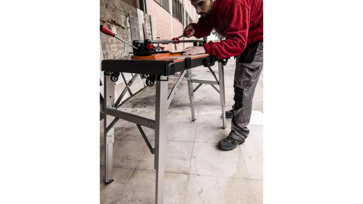 RUBI 66924 Mesa de trabajo plegable 4 en 1