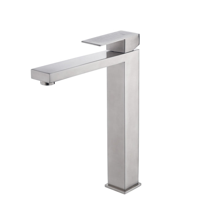 SKY BATH CDA008-3NIQ ARMY Monomando Lavabo Alto Níquel Cepillado