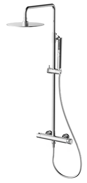 SKY BATH CDD003 DIAMOND Conjunto Monomando Ducha Telescópico Cromo