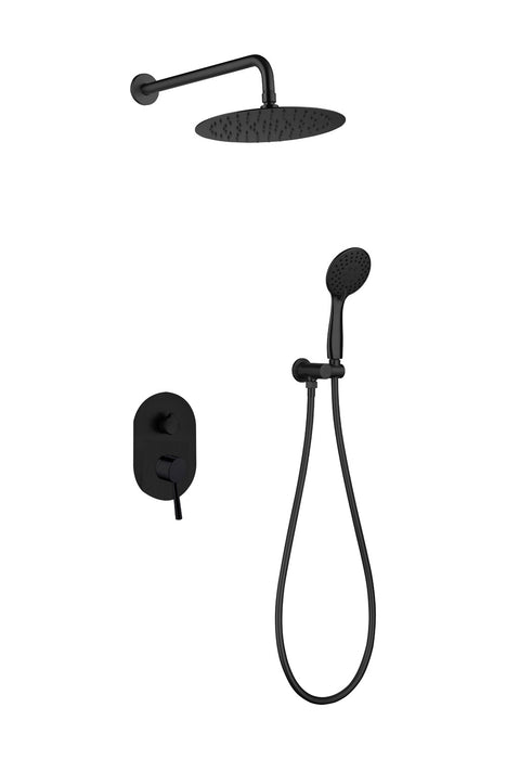 SKY BATH CES003/NG SOUL Conjunto Ducha Monomando Empotrado Negro Mate