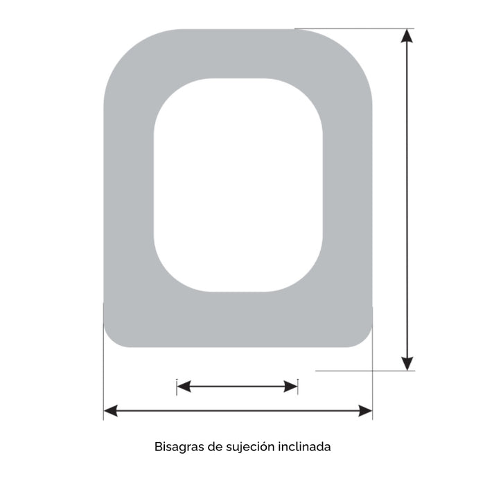 ETOOS 02570108 CONCA Tapa WC Ideal Standard Blanco