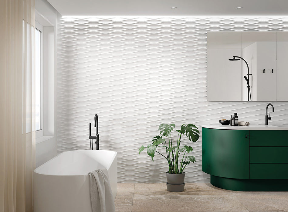 PERONDA 30854 COTTON DIAMOND/33,3X100/R Revestimiento Pasta Blanca 33,3X100