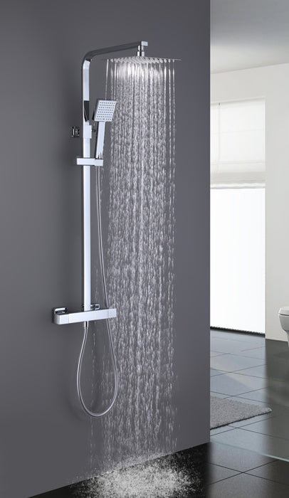 SKY BATH CTP002 PARADISE Conjunto Ducha Termostática Cromo