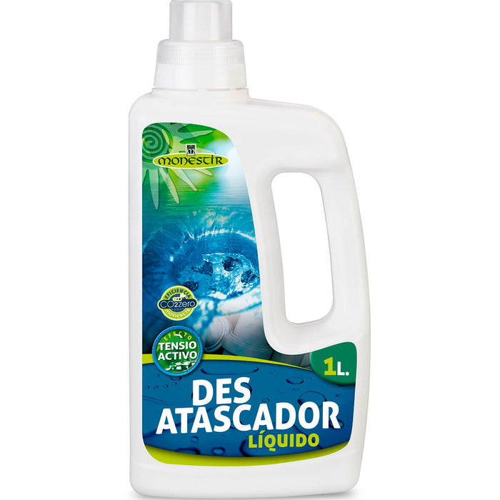 MONESTIR GH001BC Desatascador Líquido De Uso Doméstico Para Todo Tipo De Tuberías y Desagues 1L