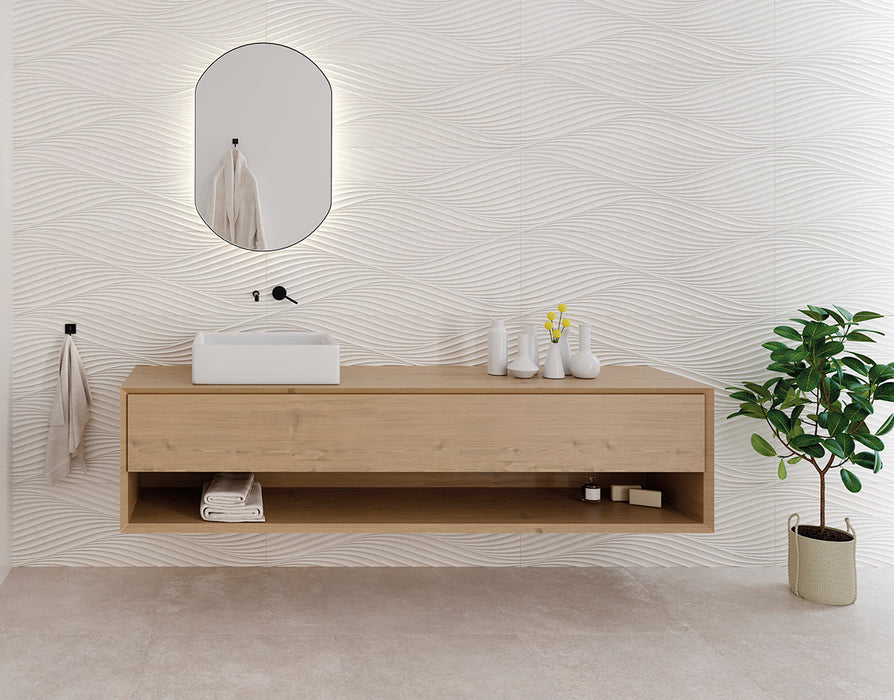 PERONDA 27539 DONNA SAND DECOR/33,3X100/R Revestimiento Pasta Blanca 33,3X100