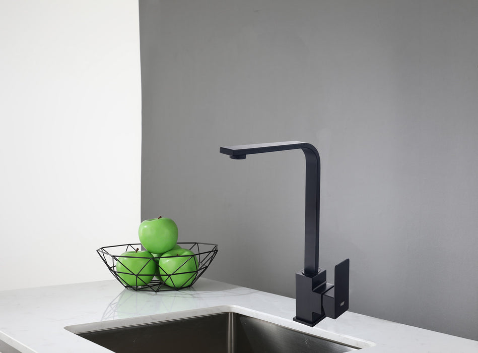 SKY BATH GCC005/NG CROSS Grifo De Cocina Negro Mate