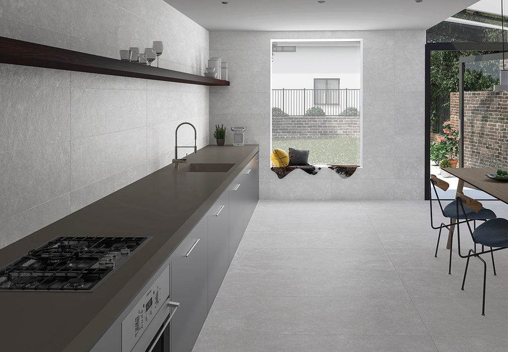 PERONDA 27490 GRUNGE WHITE/32X90/R Revestimiento Pasta Blanca 32X90