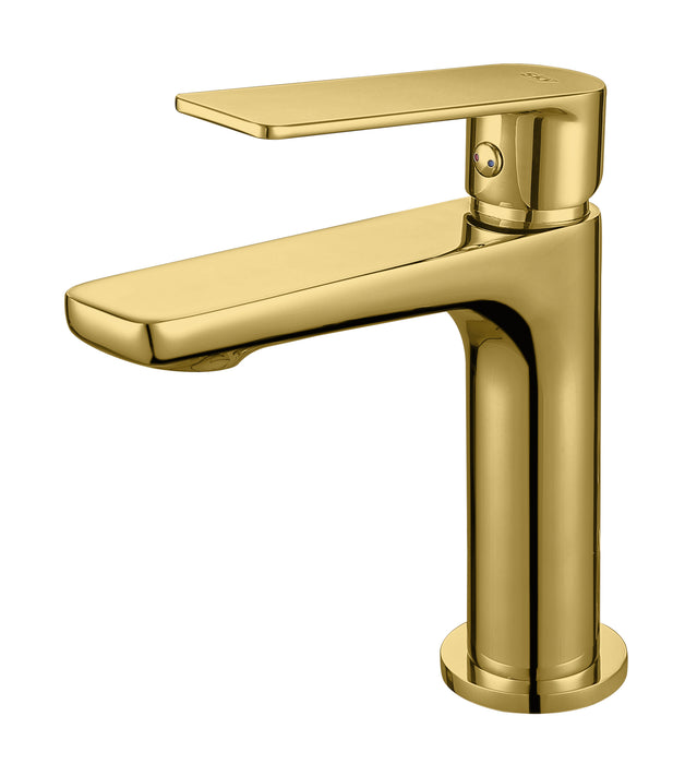 SKY BATH CDG006-1ORO GLORY Monomando Lavabo Oro Cepillado